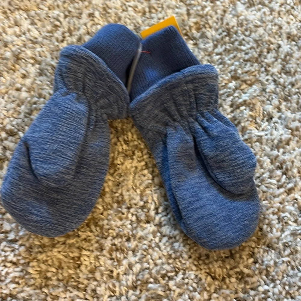 Toddler Mittens Blue